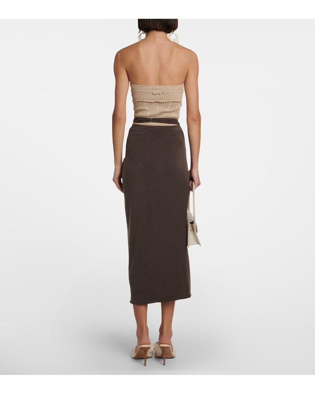 Jacquemus Brown Skirts