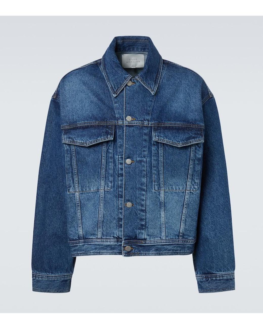 Studio Nicholson Blue Stein Denim Jacket for men
