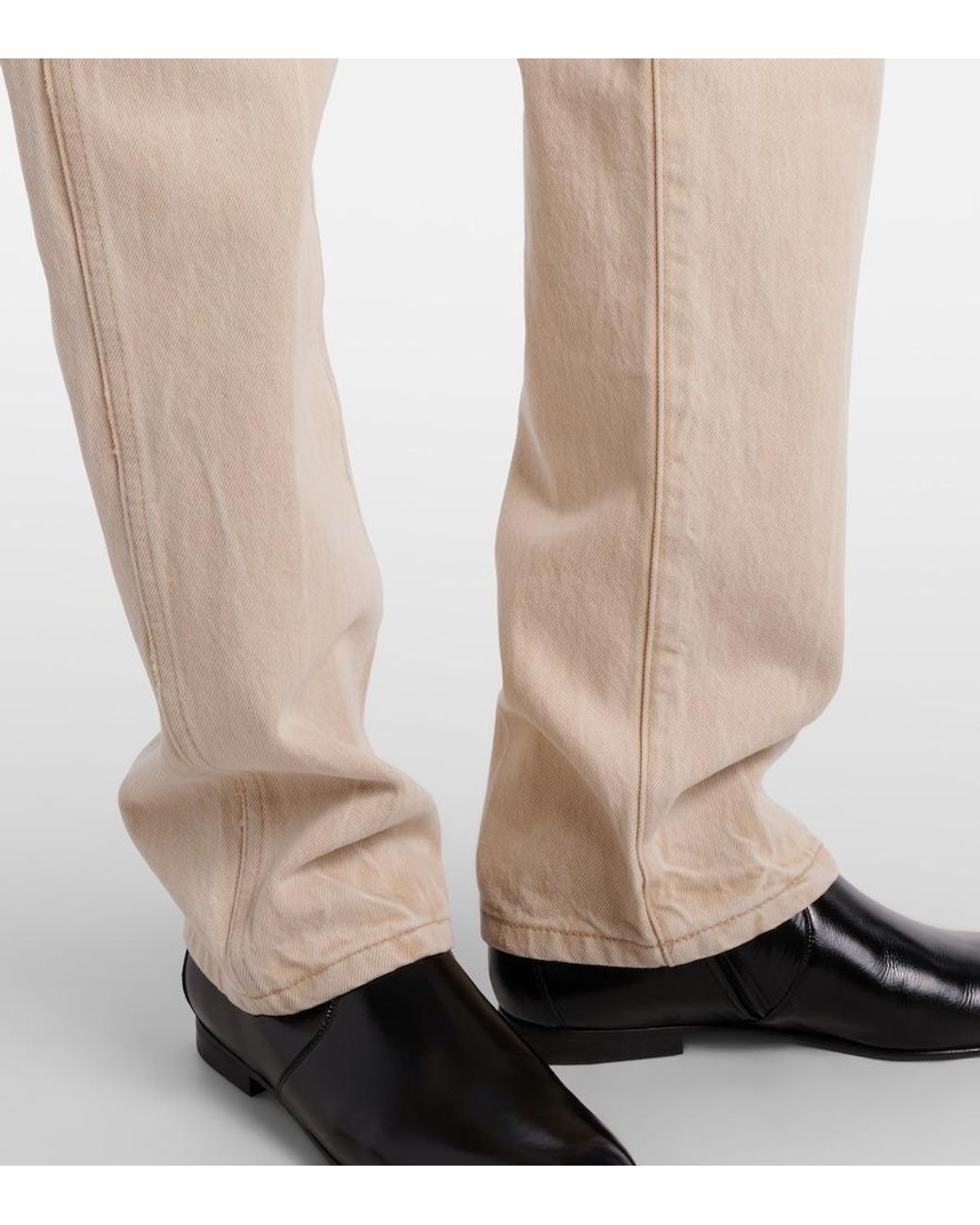 Khaite Natural Callum Straight Jeans