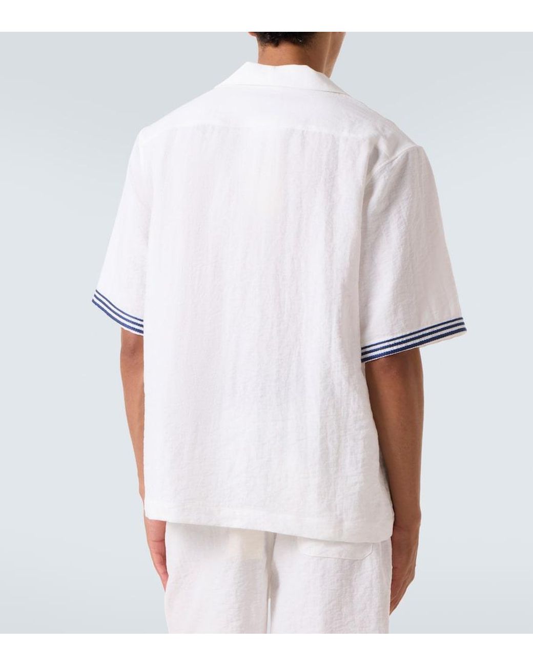 Chemise Brodee Commas pour homme en coloris White