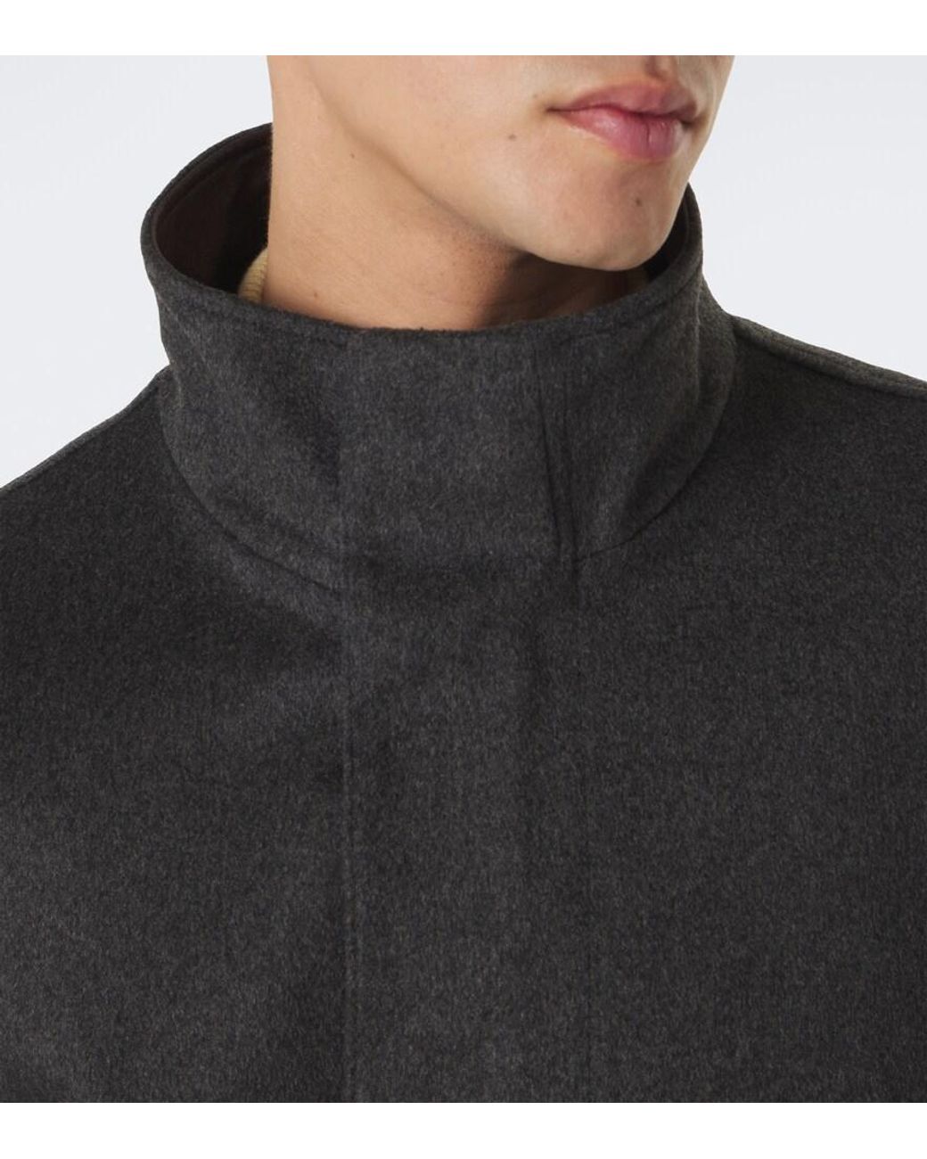Lardini Gray Virgin Wool Jacket for men