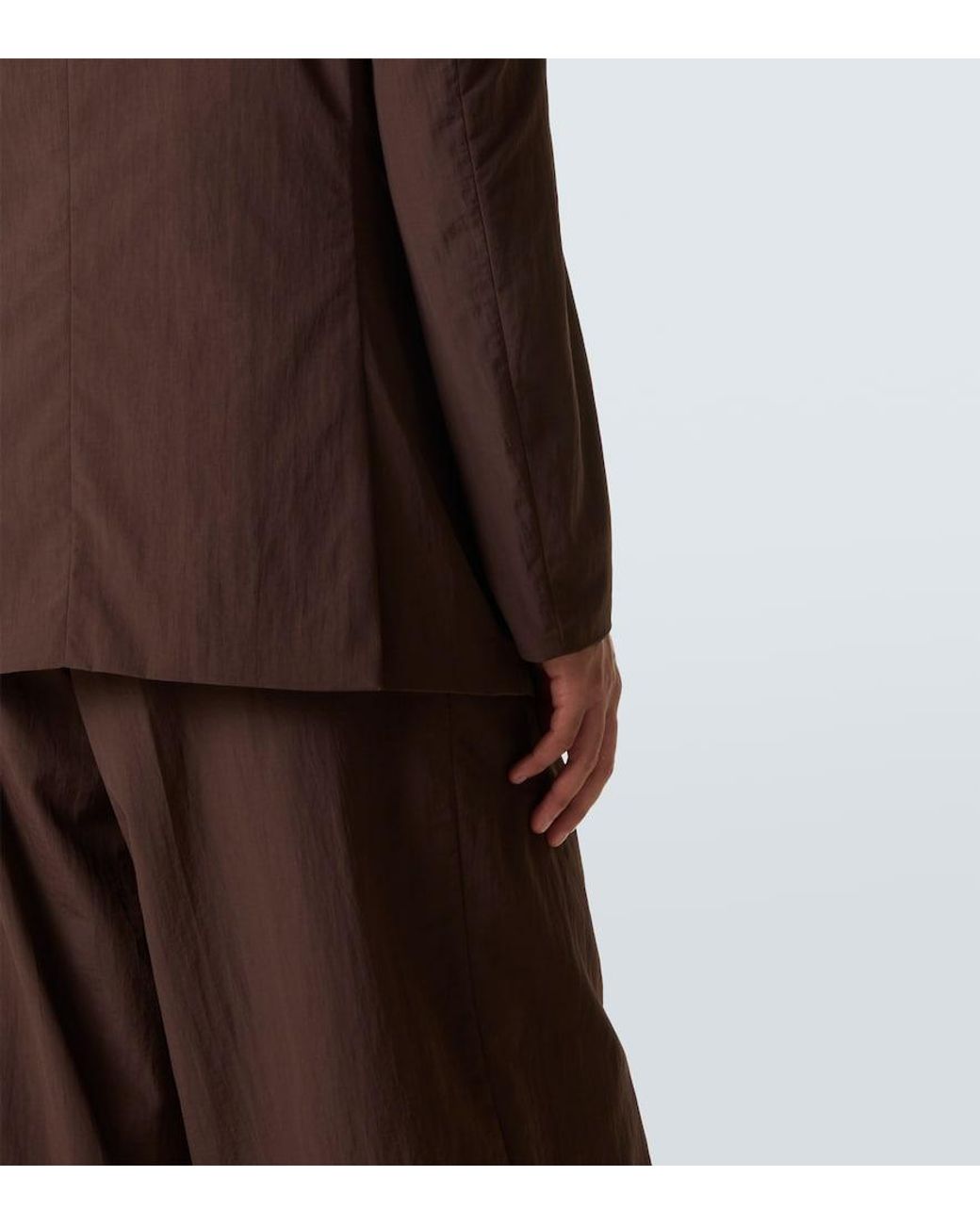 ERL Brown Single-Breasted Suit Jacket for men
