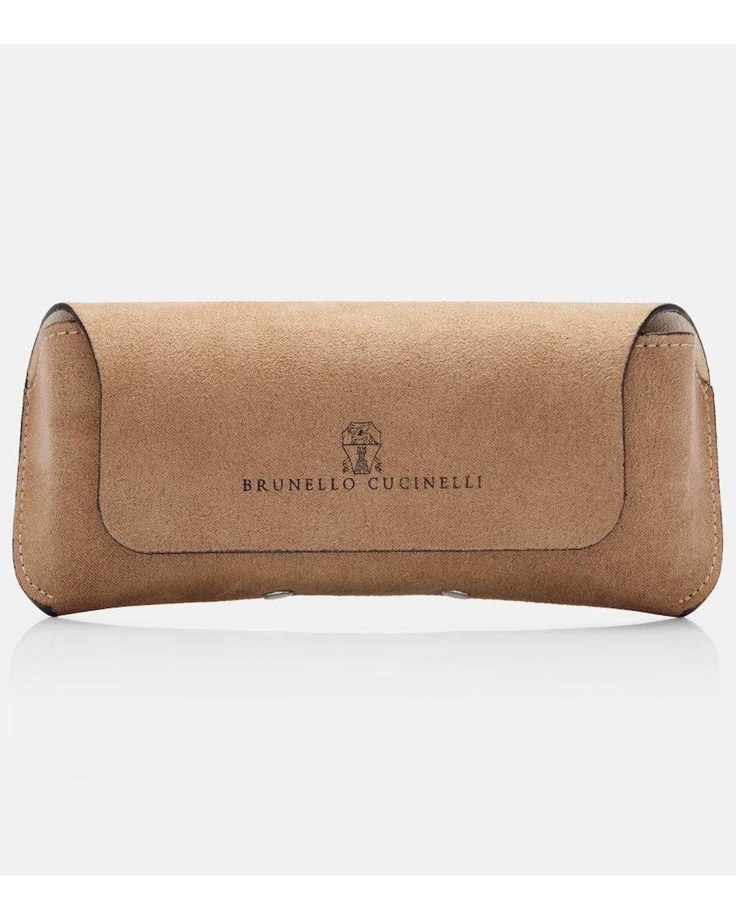 Brunello Cucinelli Brown Claire Monili Oval Sunglasses