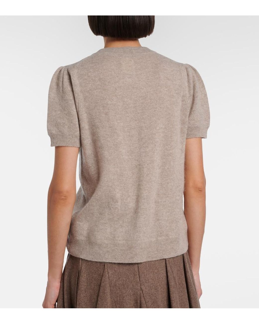 Jardin Des Orangers White Cashmere Cardigan