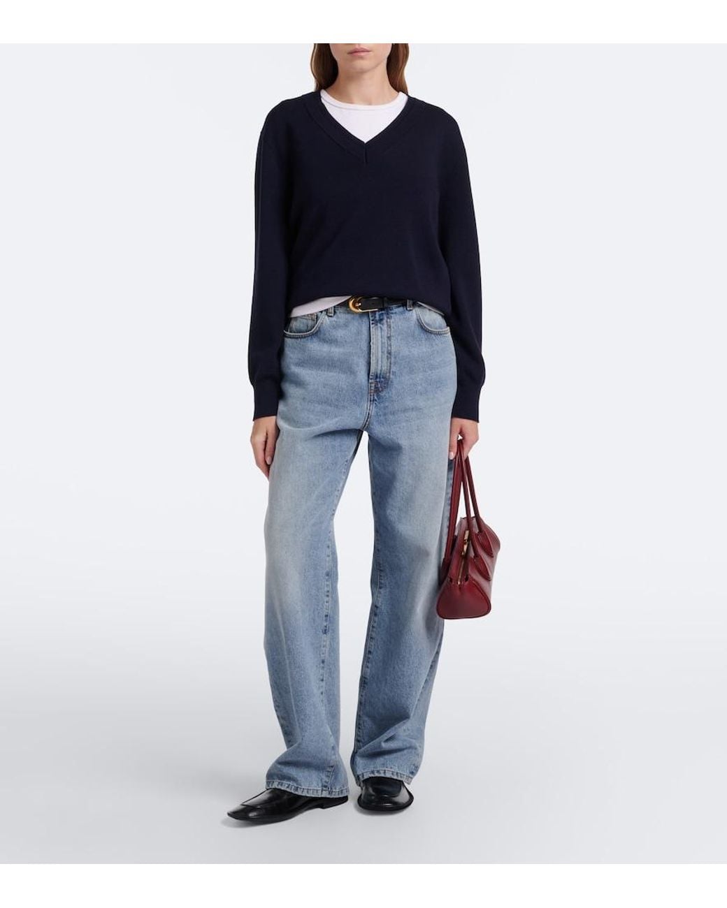 Rohe Blue Wool Sweater