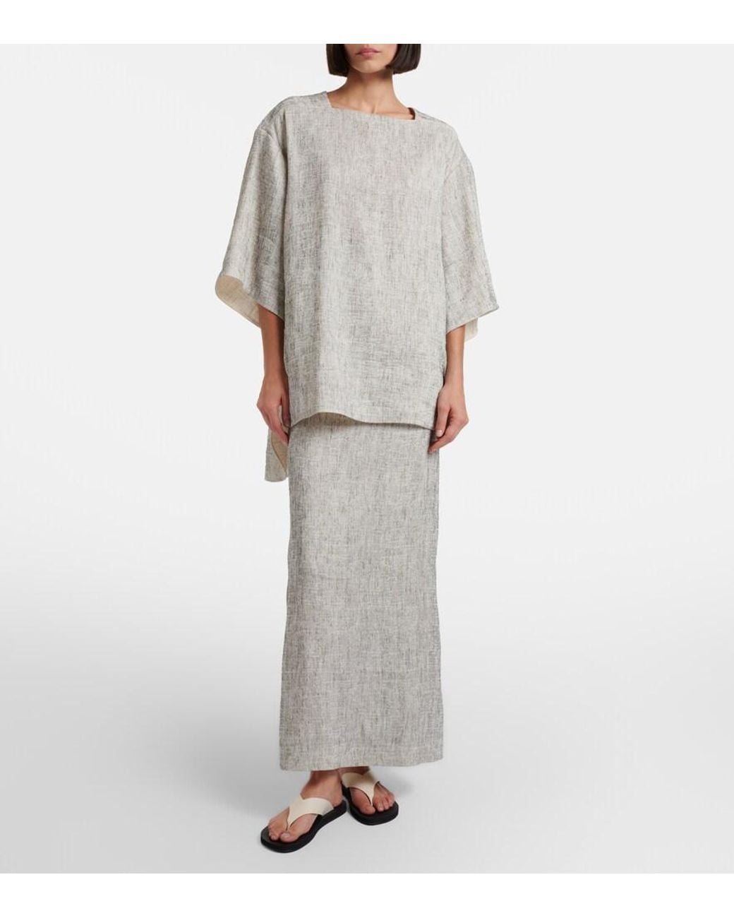 The Row Black Dune Classic Leather Thong Sandals