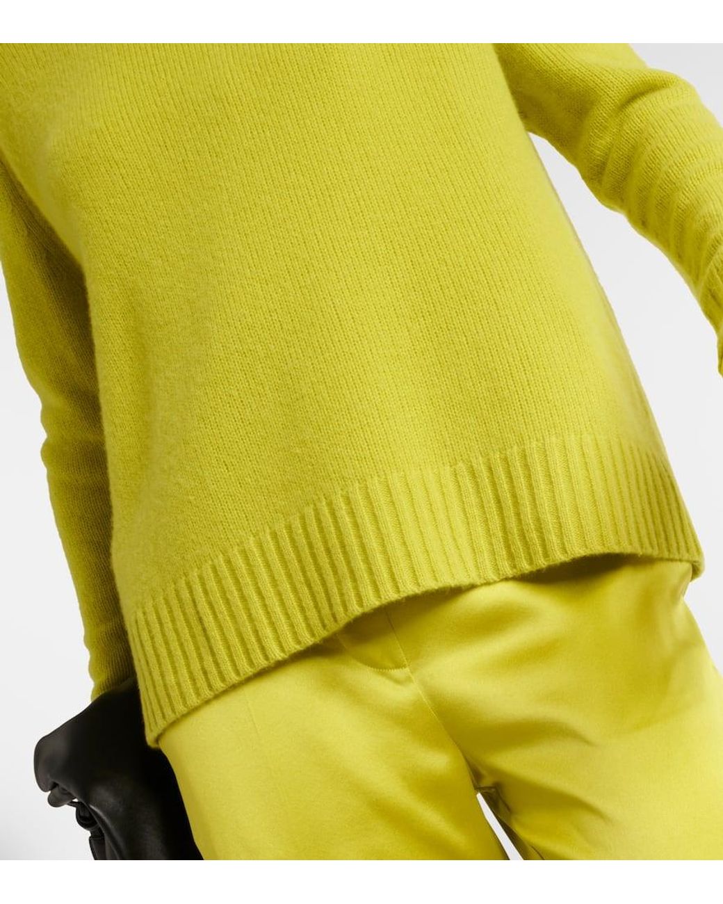 Joseph Yellow Pullover Aus Kaschmir