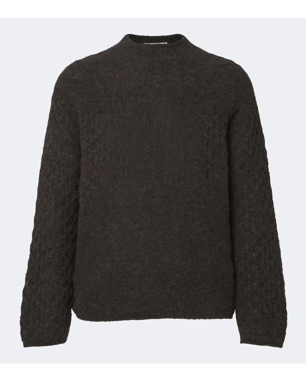 Our Legacy Black Rider Alpaca And Wool-Blend Sweater for men