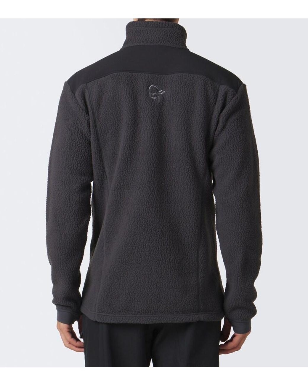 Norrona Black Trollveggen Fleece Jacket for men