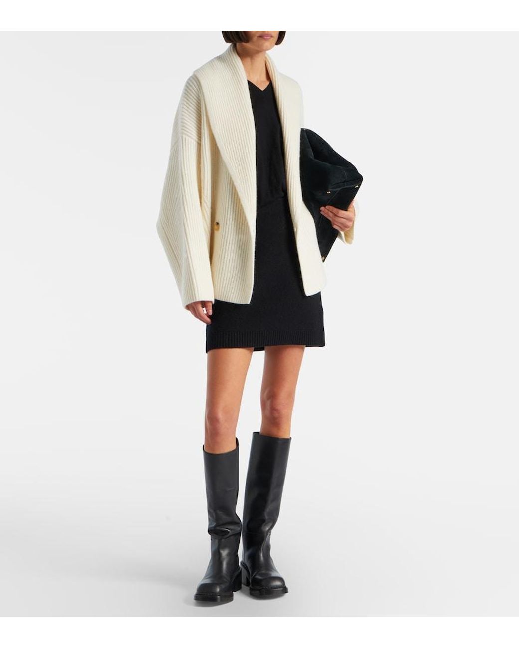 Vince Black Knitted Miniskirt