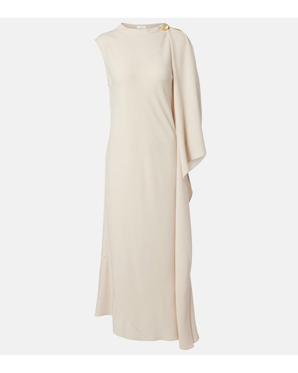 Joseph Natural Aly Crepe Maxi Dress