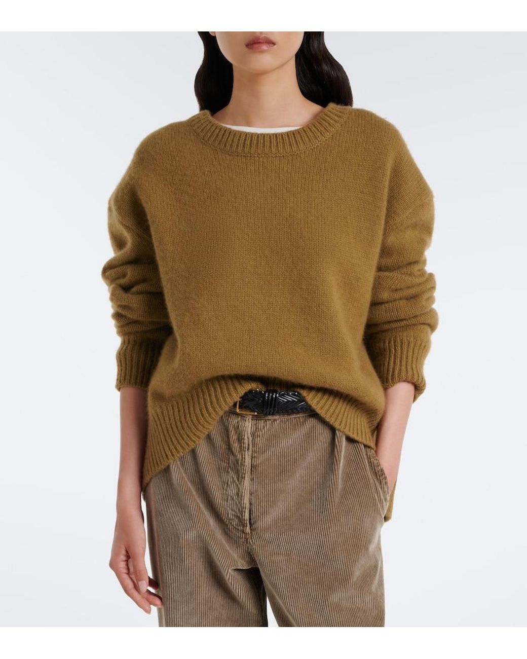 The Row Natural Parth Cashmere Sweater