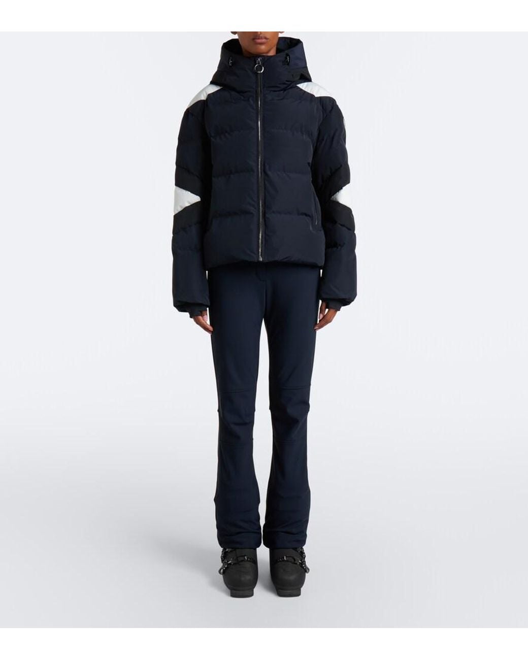 Fusalp Blue Charloy Quilted Ski Jacket
