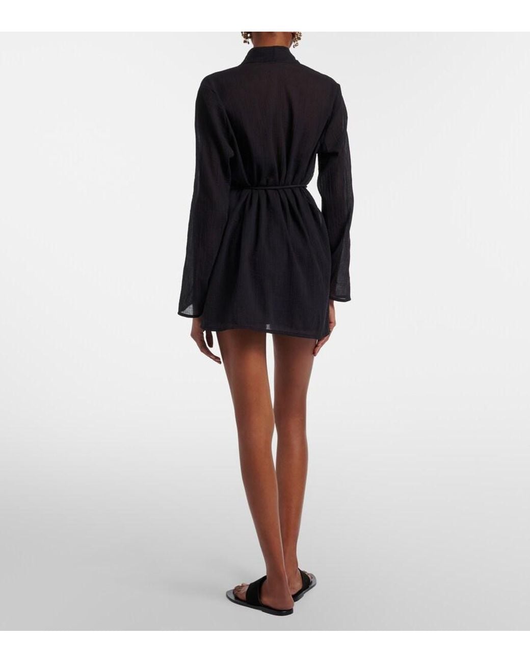 ViX Black Yana Cotton Shorts