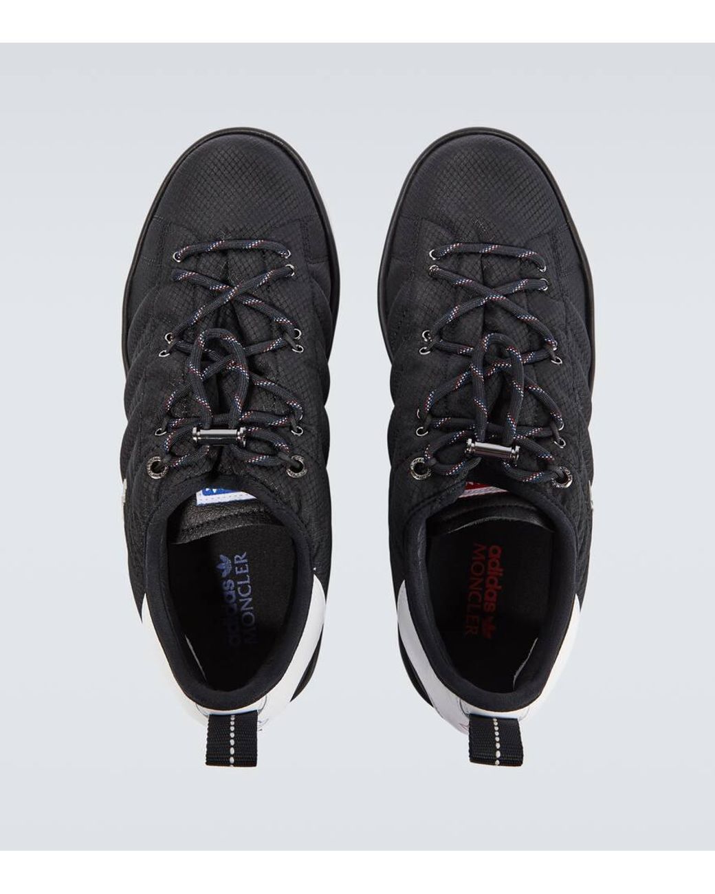 Moncler Genius X Adidas Originals Campus Sneakers in Black for Men | Lyst