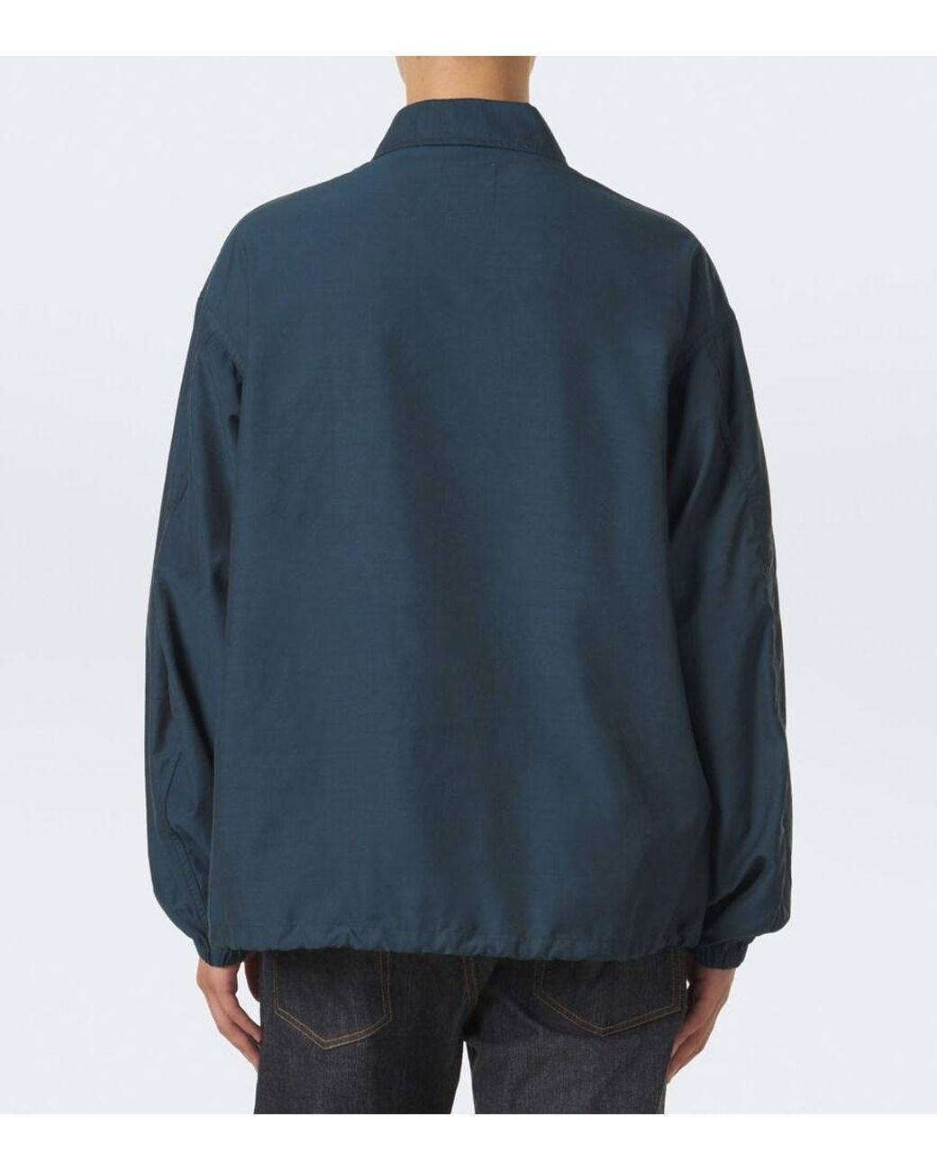 Visvim Blue Windfall Taffeta Jacket for men