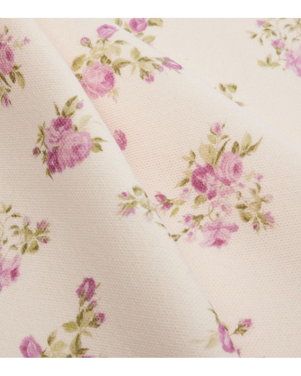 Magda Butrym Natural Floral Cotton Scarf