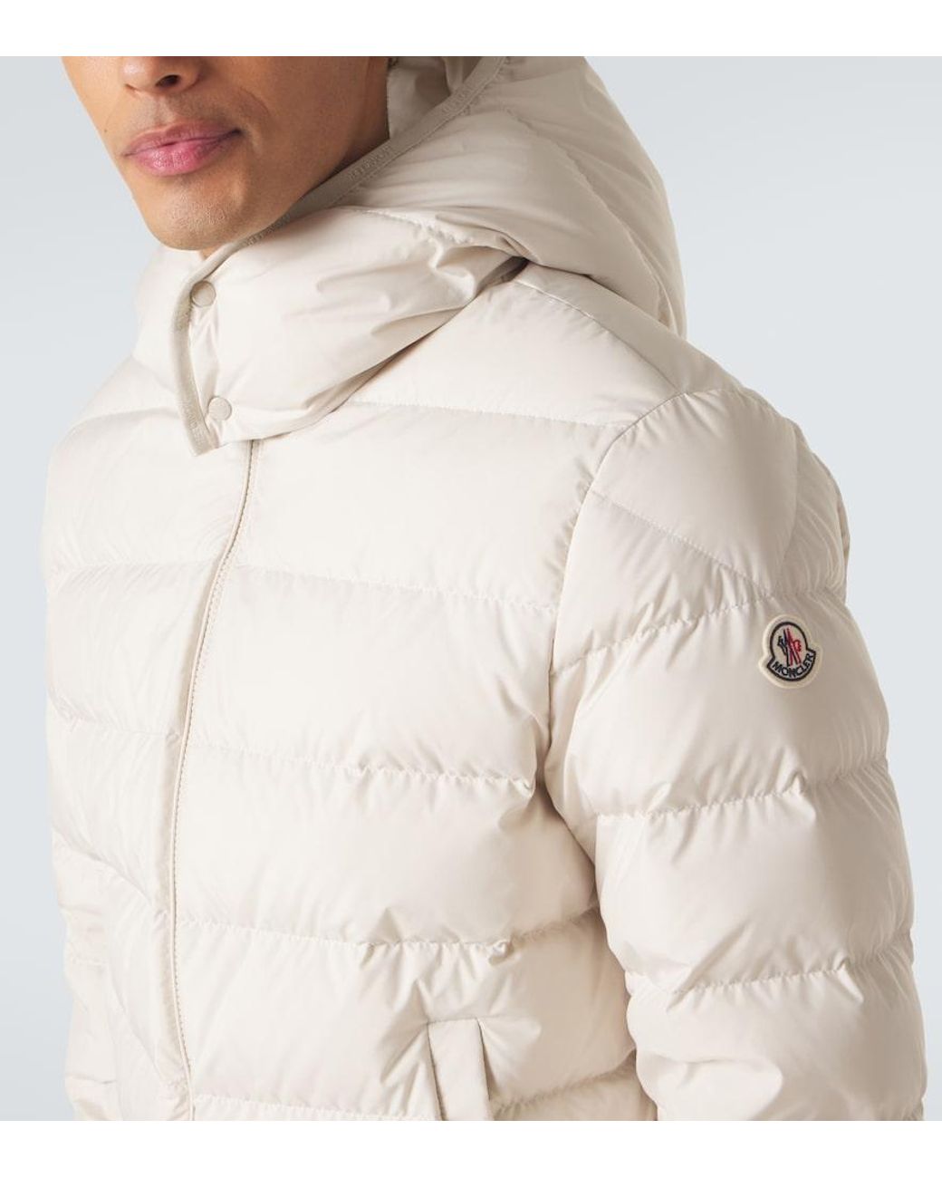 Moncler Natural Montbrocq Down Jacket for men