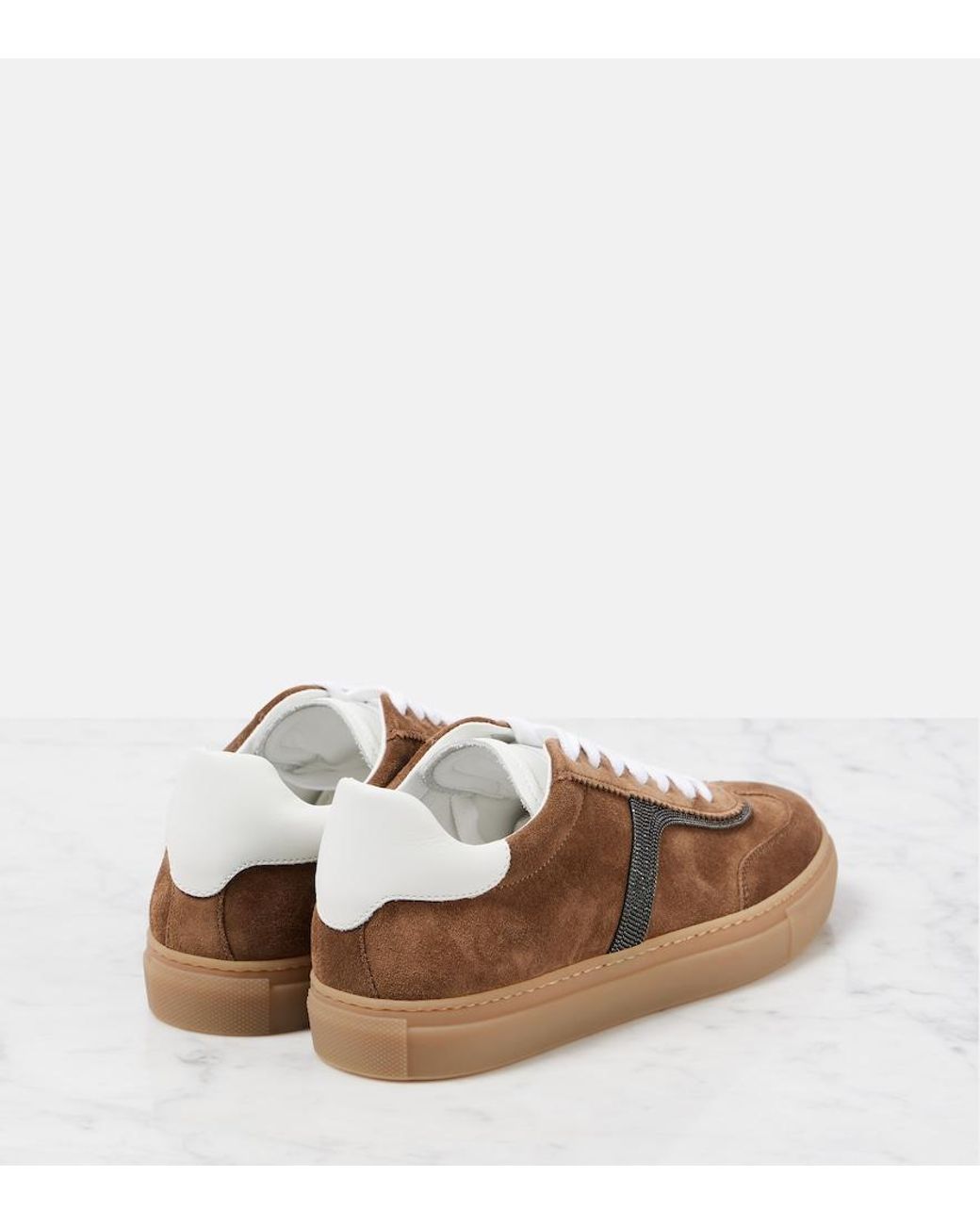 Brunello Cucinelli Brown Sneakers