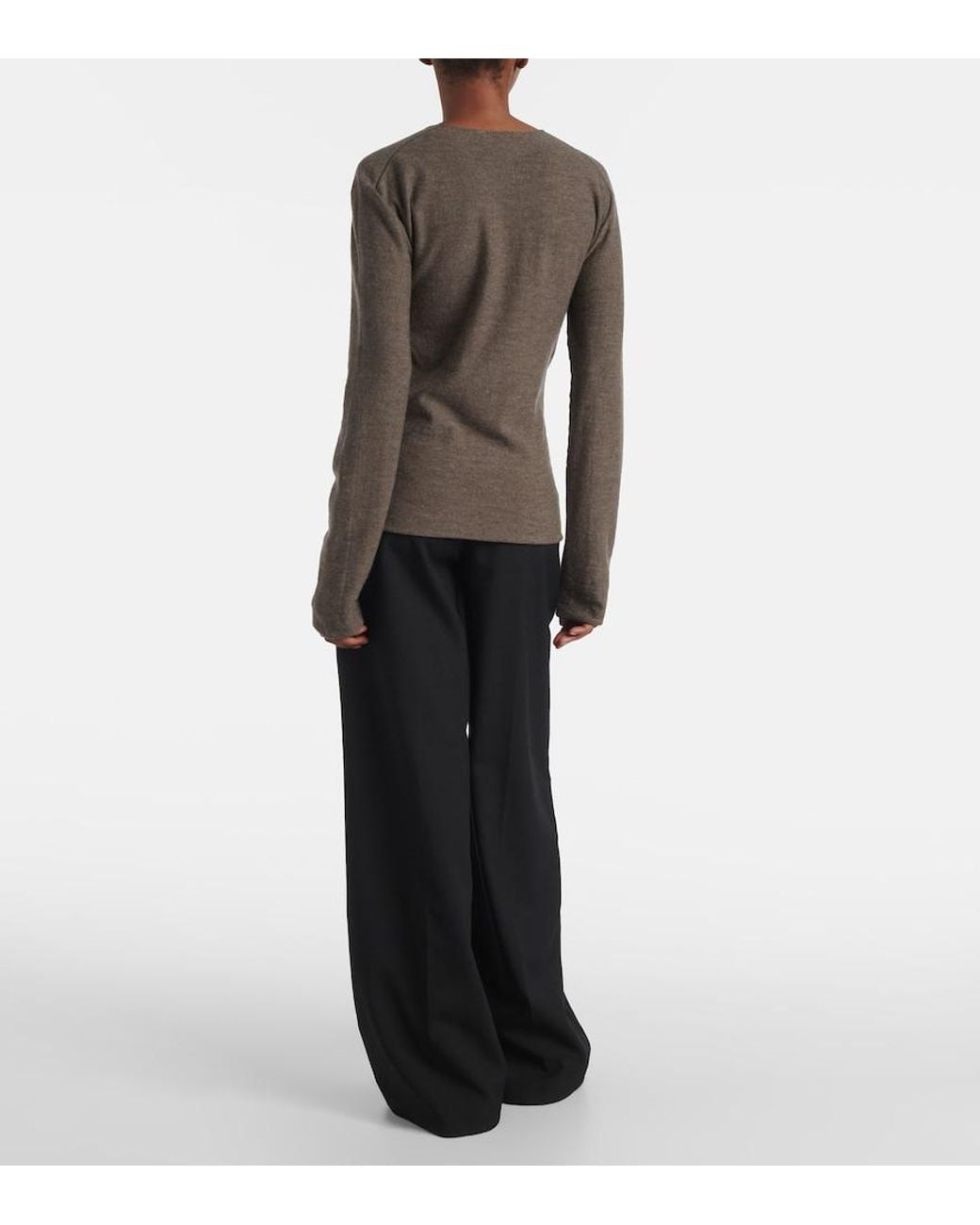 Calvin Klein Brown Wool Sweater