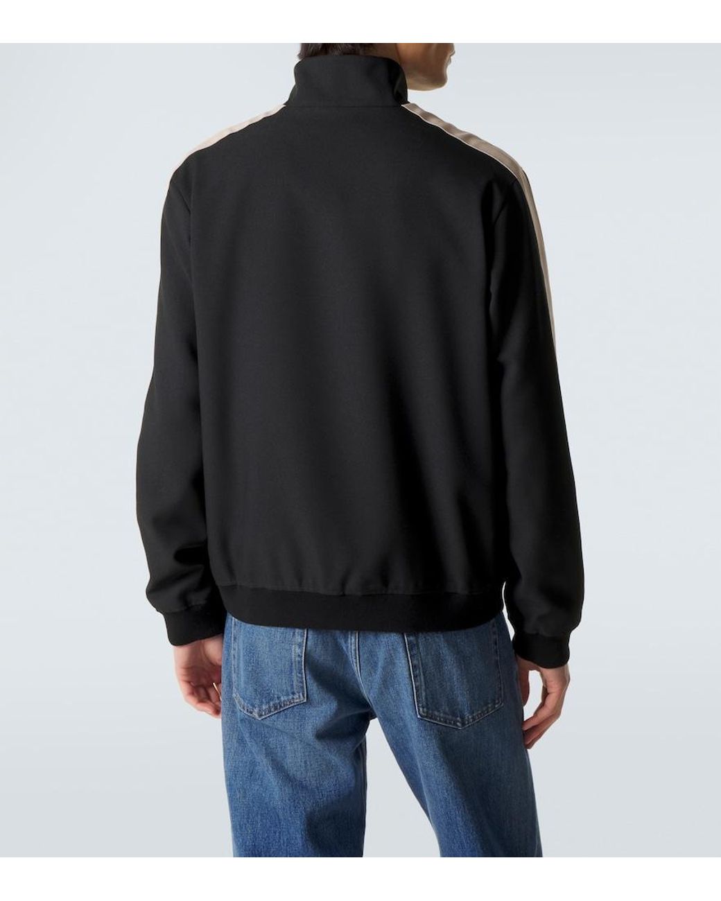 Valentino Black Jersey Sweatshirt for men