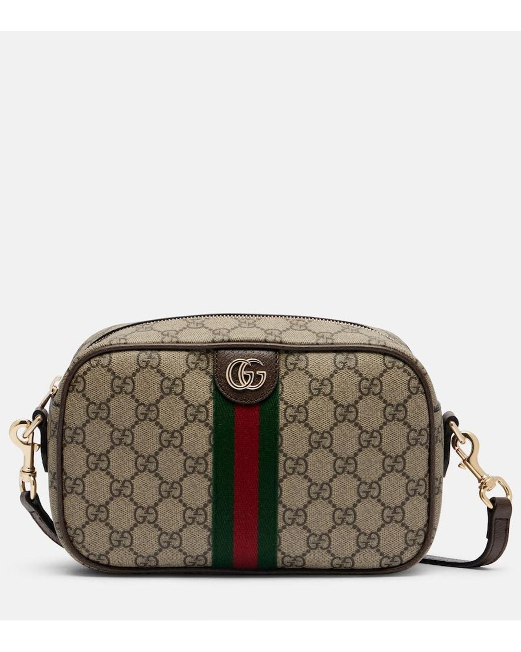 Borsa A Tracolla Ophidia Small di Gucci in Green
