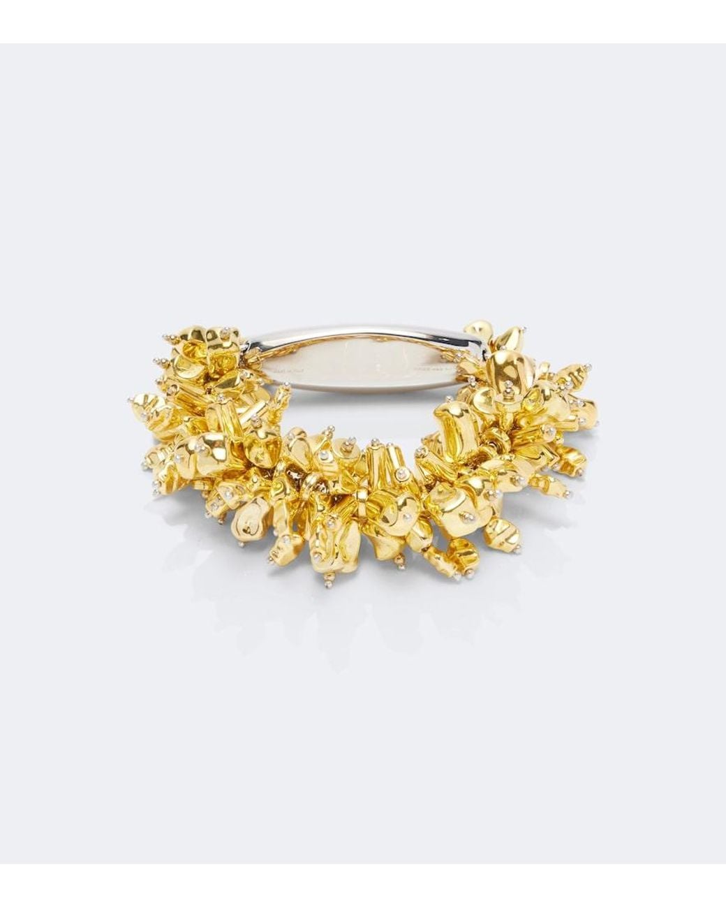 Dries Van Noten Metallic Embroidered Beaded Bracelet