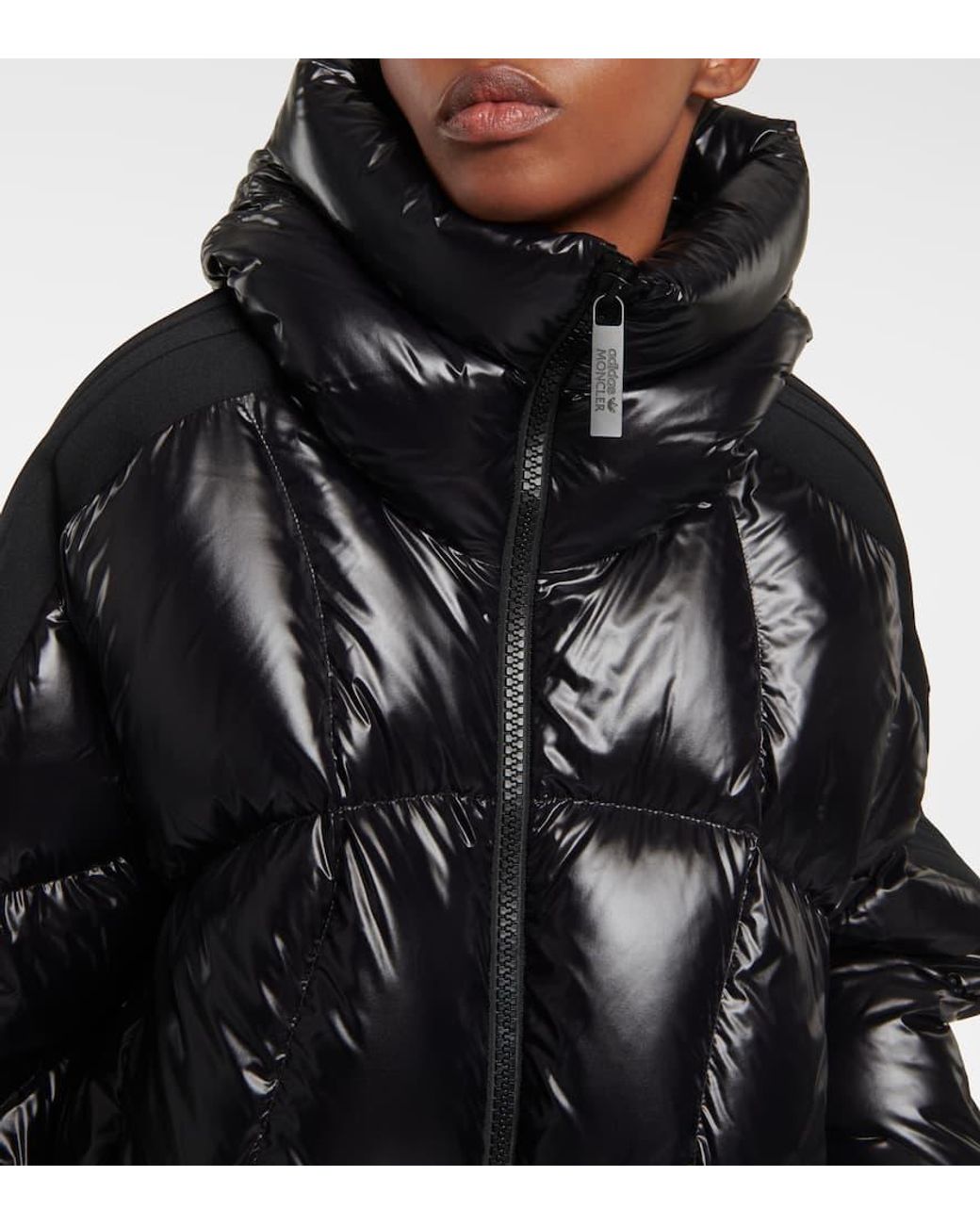 Moncler Genius X Adidas Beiser Down Jacket in Black | Lyst