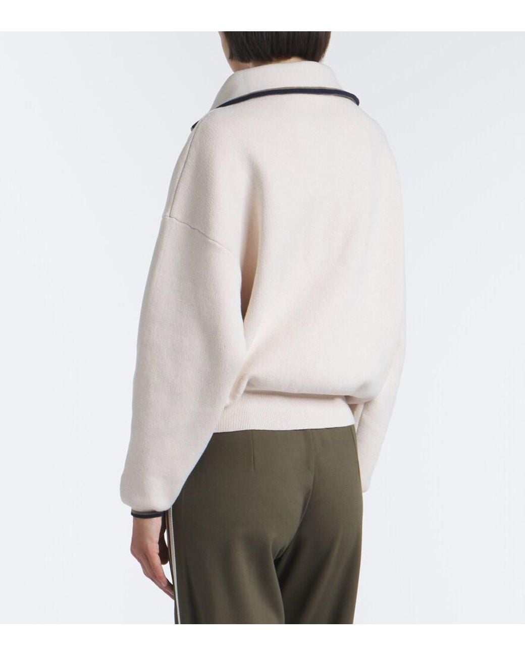 The Upside Natural Kairo Cotton-Blend Half-Zip Sweater