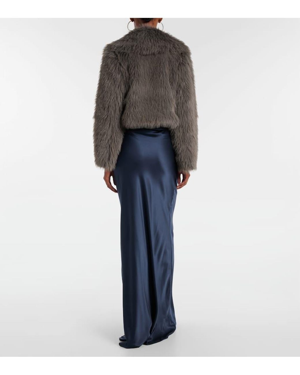 The Sei Gray Cropped-Jacke