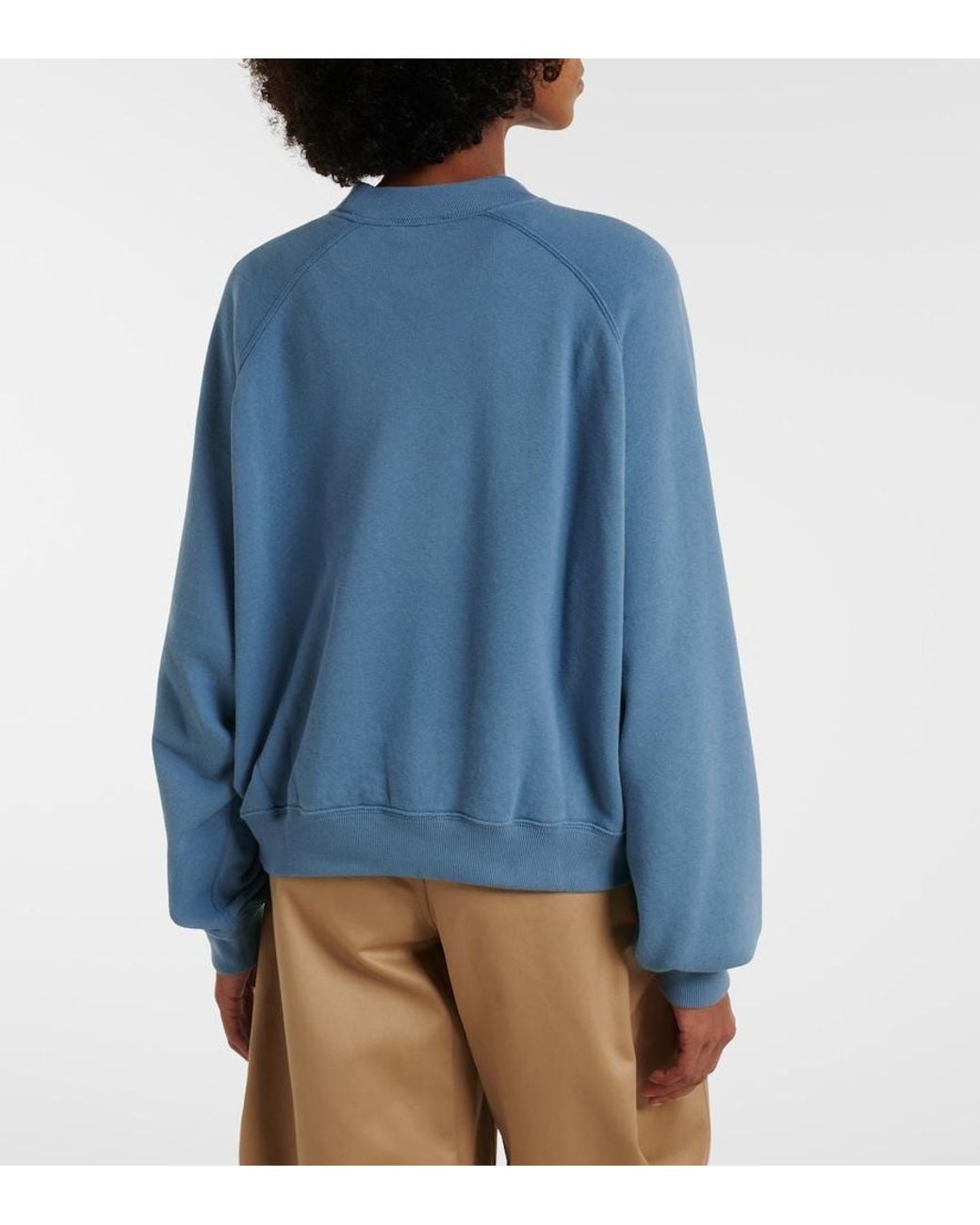 Polo Ralph Lauren Blue Polo Bear Cotton-Blend Sweatshirt