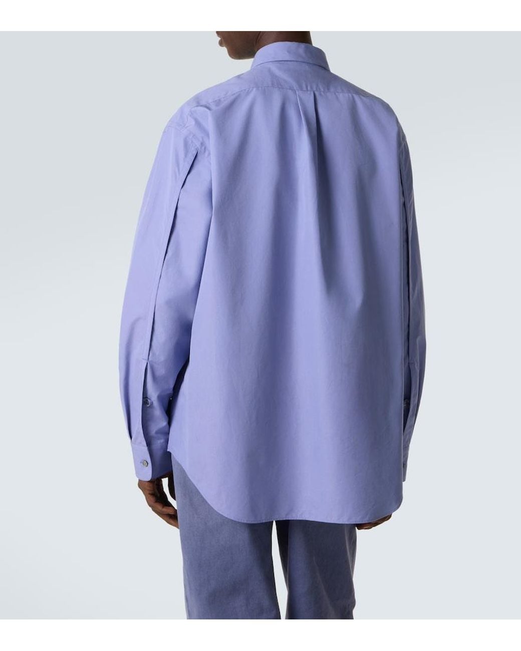 Calvin Klein Blue Axel Cotton Shirt for men