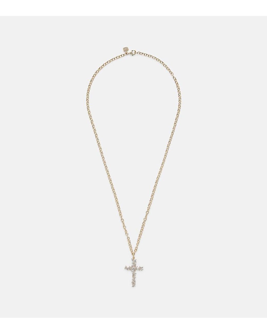 Sydney Evan White 14Kt Pendant Necklace With Diamonds