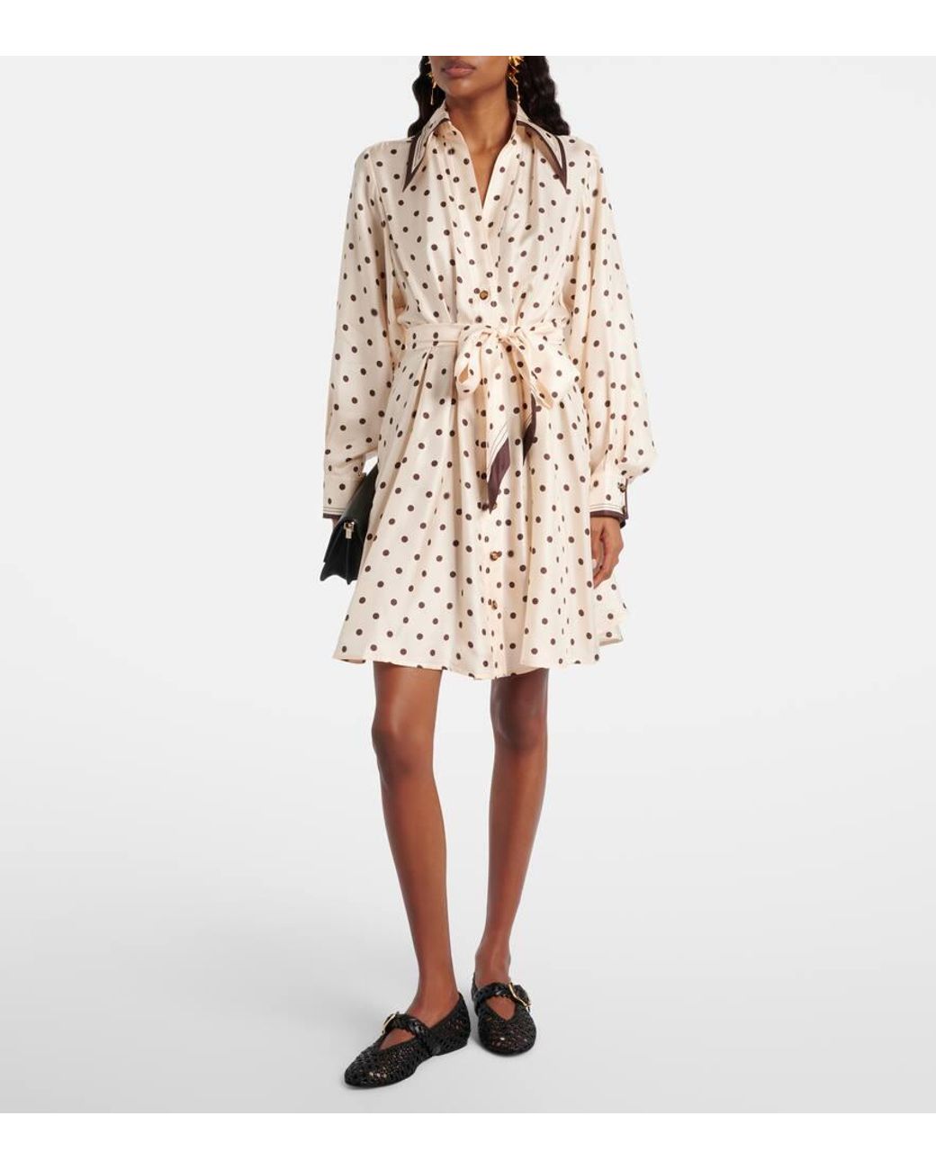 Zimmermann Black Mary-Jane-Ballerinas Alchemy Aus Leder