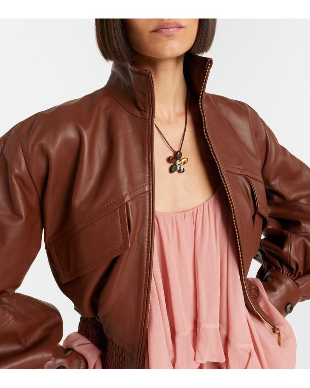 Zimmermann Metallic Norma 16Kt-Plated Pendant Necklace
