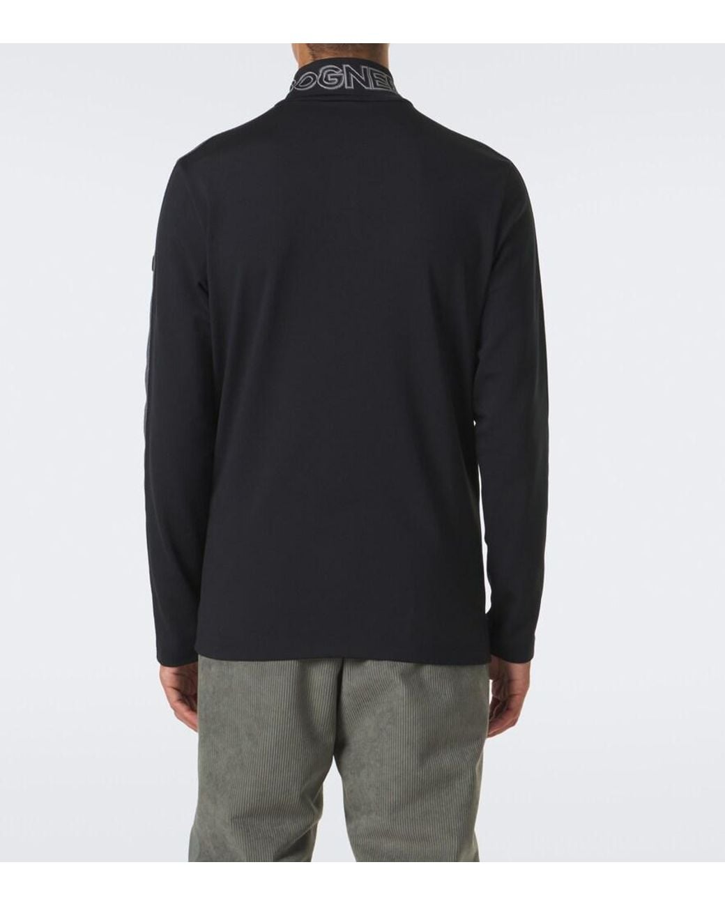 Bogner Blue Eliot Printed Ski Top for men