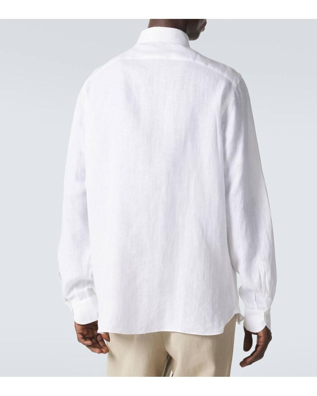 Camicia di Rubinacci in White da Uomo