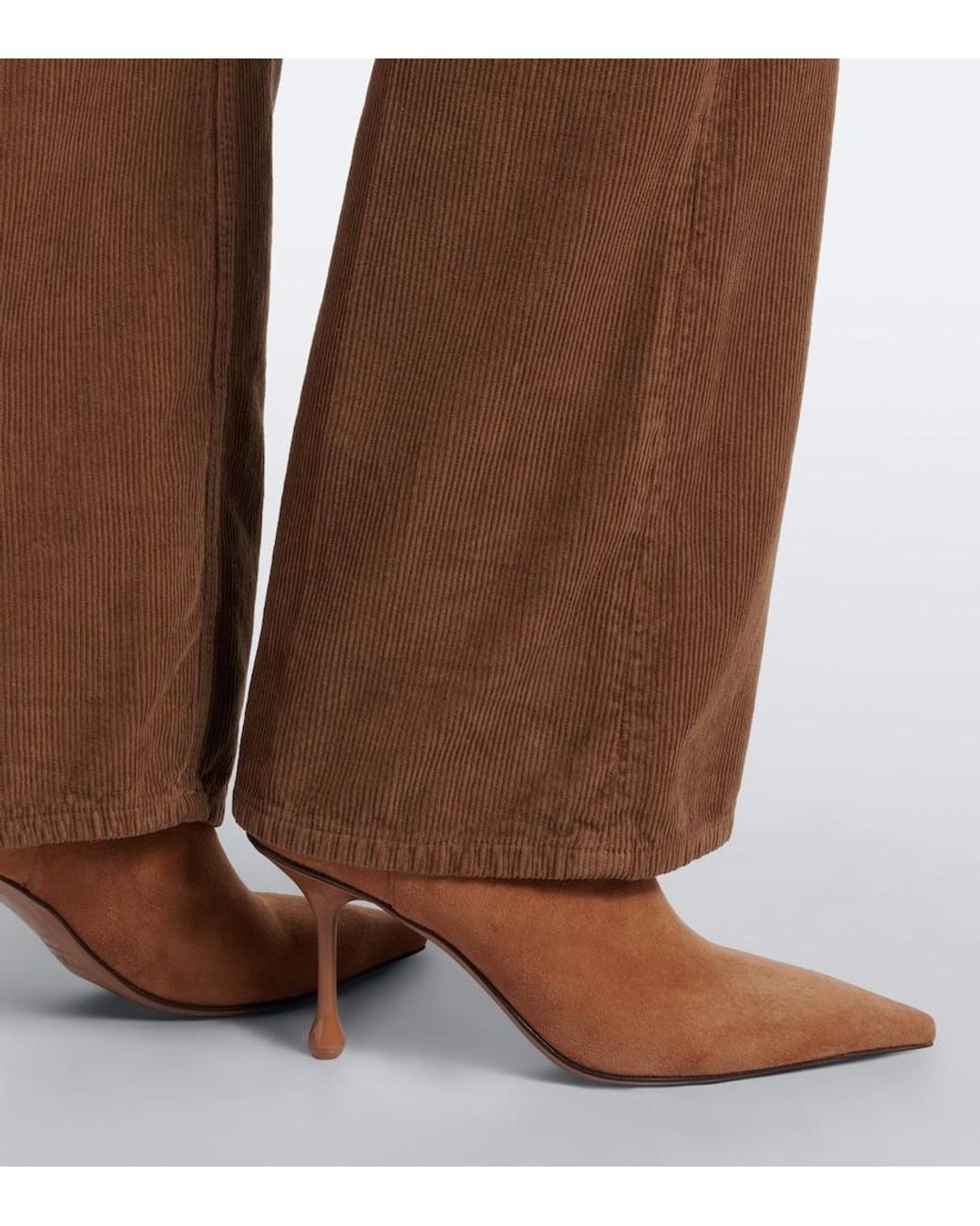 Jimmy Choo Brown Cycas Suede Ankle Boots
