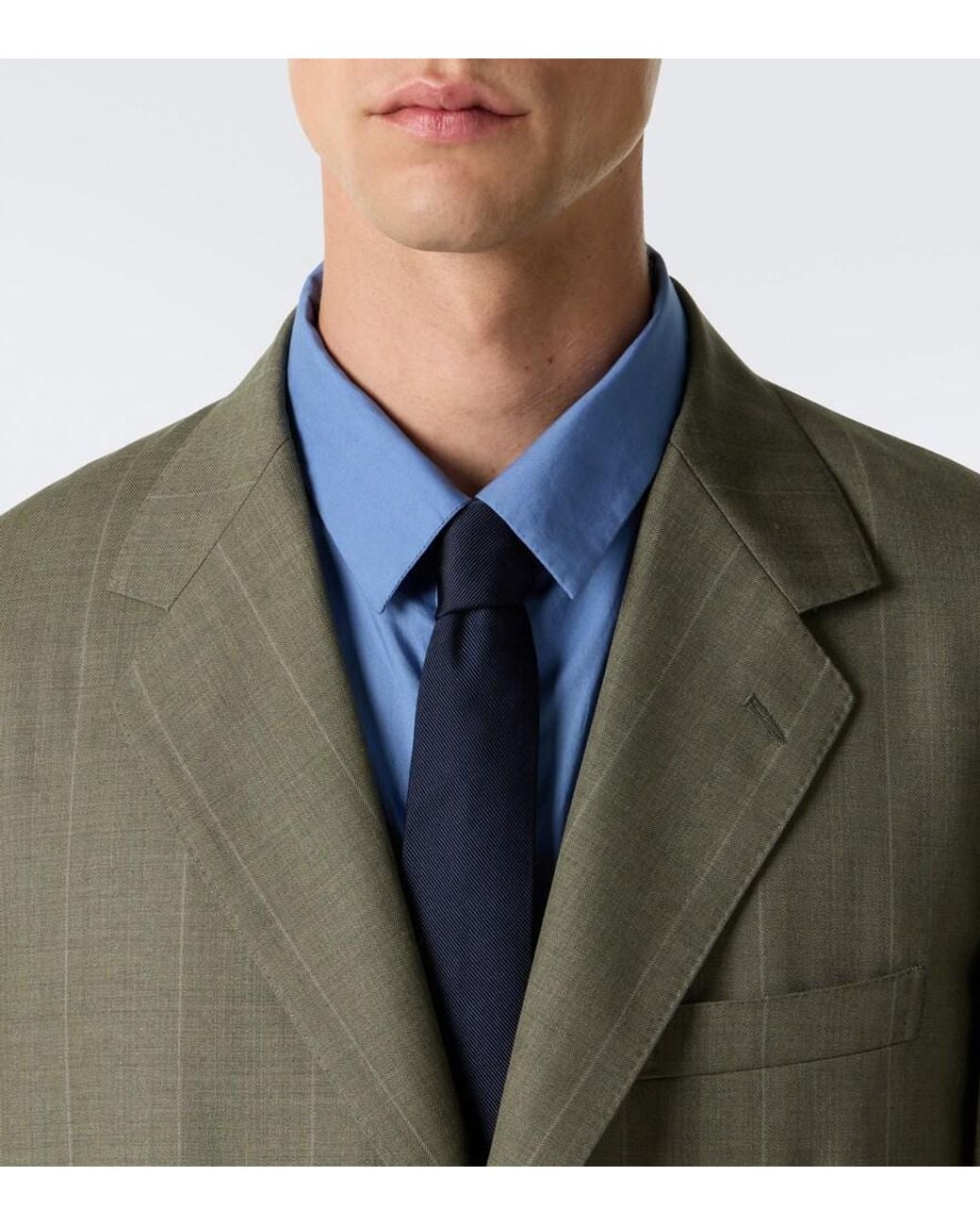 Blazer di Auralee in Green da Uomo