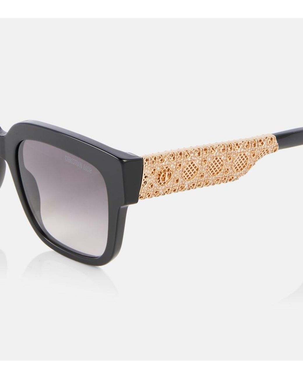 Dior Brown Dioresille S1I Square Sunglasses