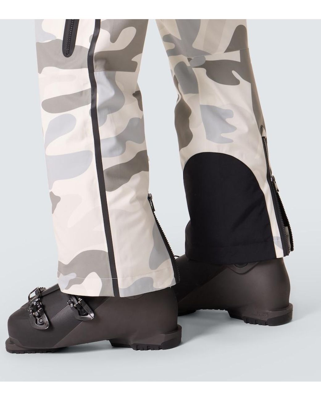 Bogner Gray Tim Belted Camouflage Ski Pants for men