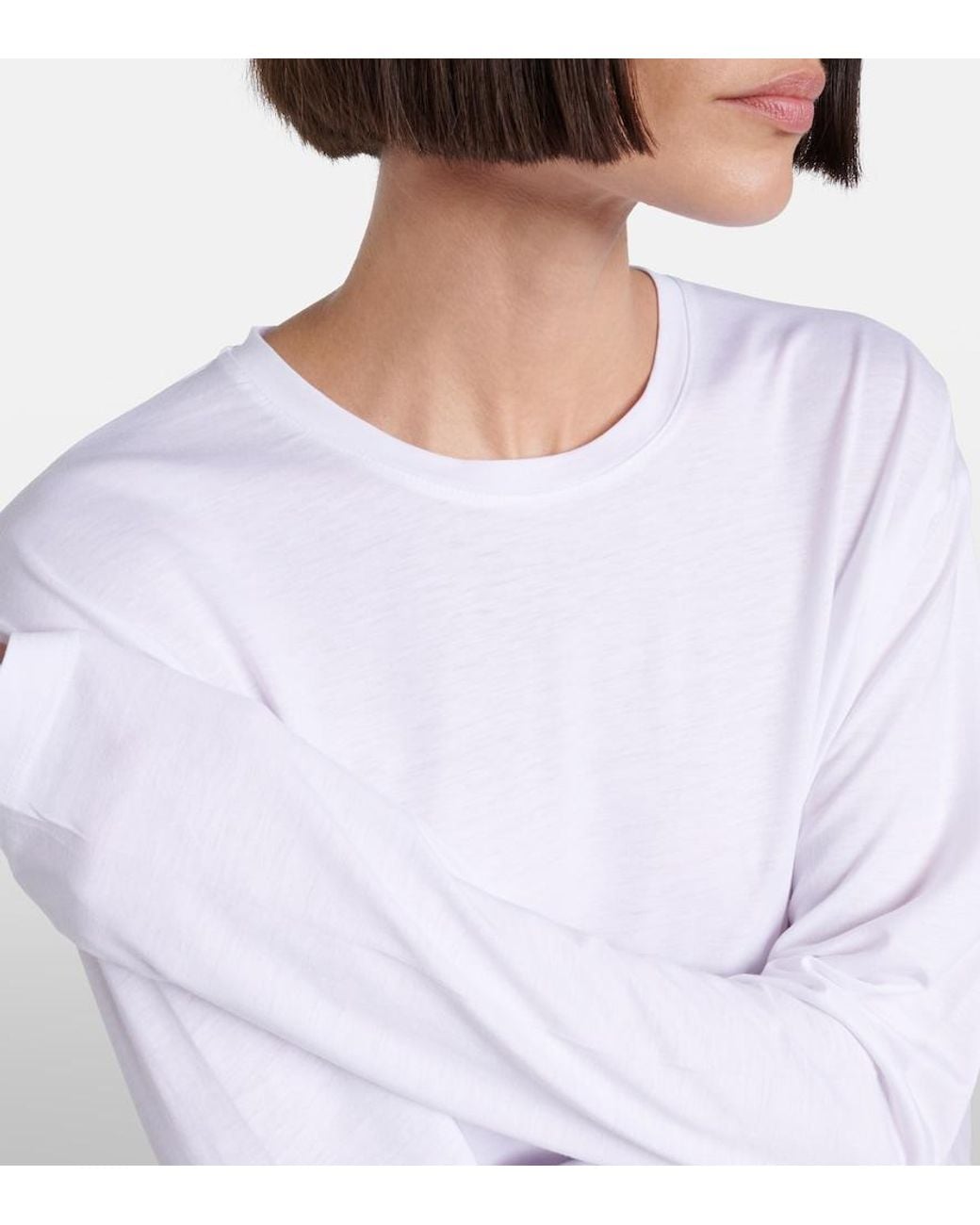 Totême White Jersey T-Shirt