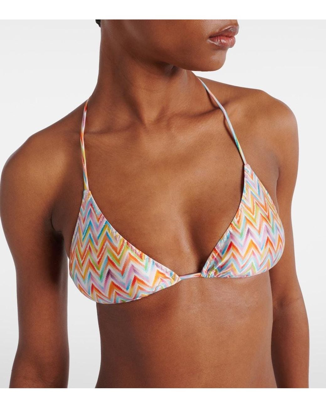 Bikini Zigzag Missoni en coloris White