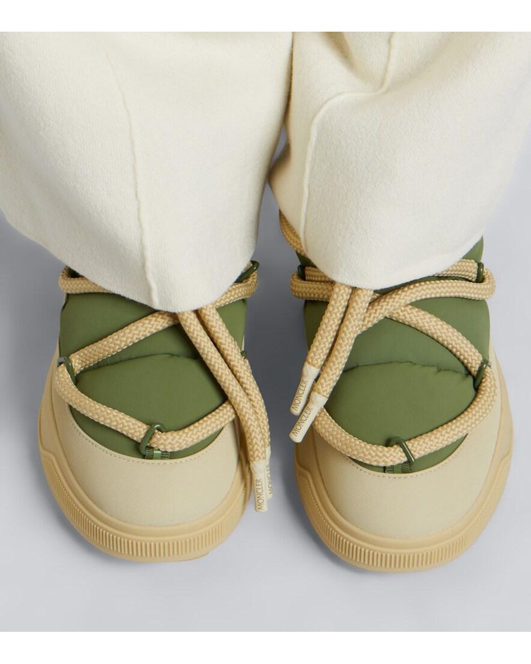 Moncler Metallic Altive Mid Snow Boots