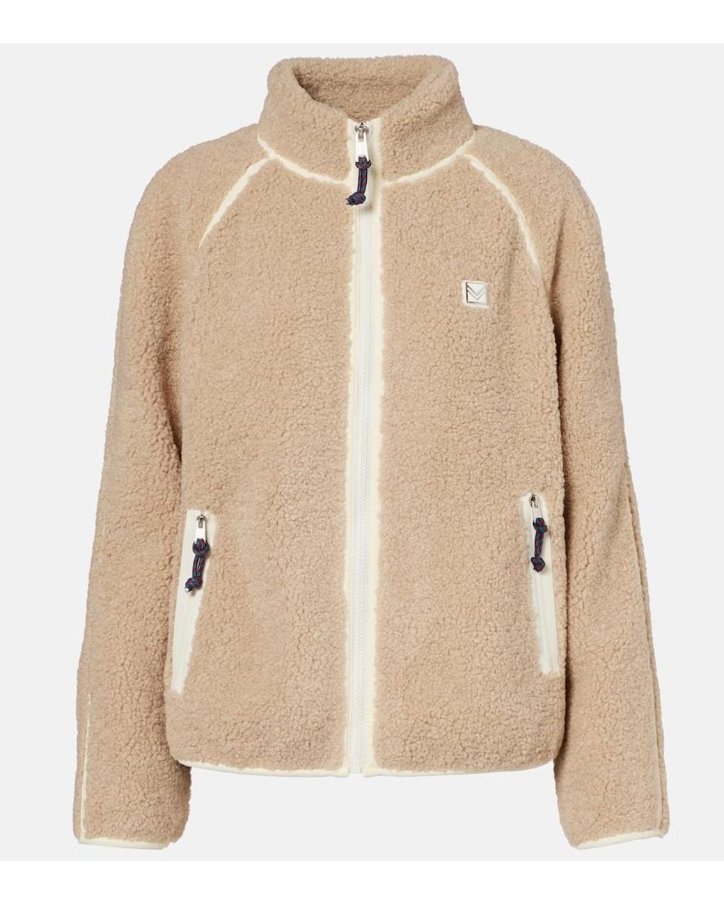 Tory Burch Natural Teddy Jacket
