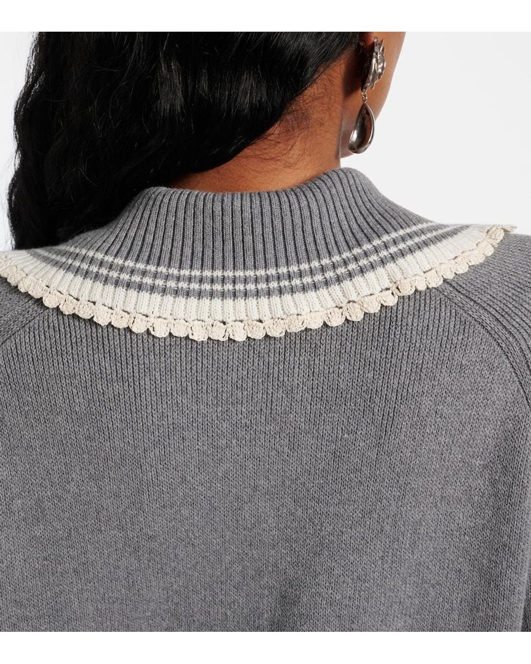 Pullover Polo di Magda Butrym in Gray