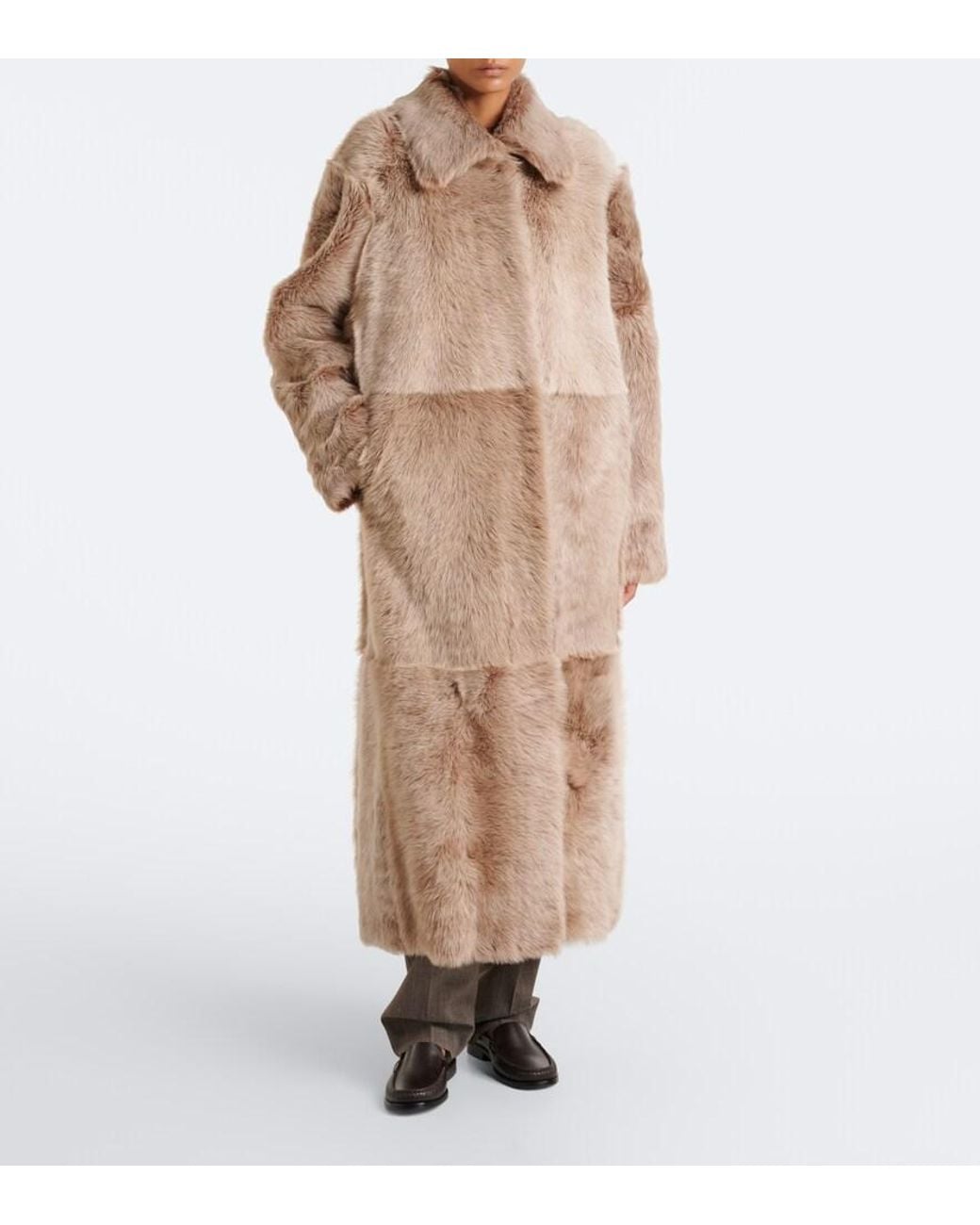Arma Natural Verena Shearling Coat