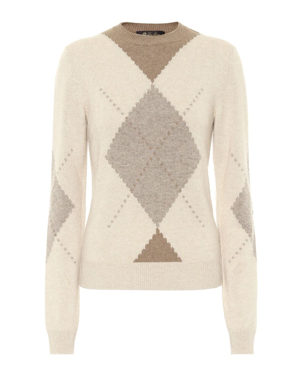 Loro Piana Rivington Baby Cashmere Sweater in Beige (Natural) Lyst