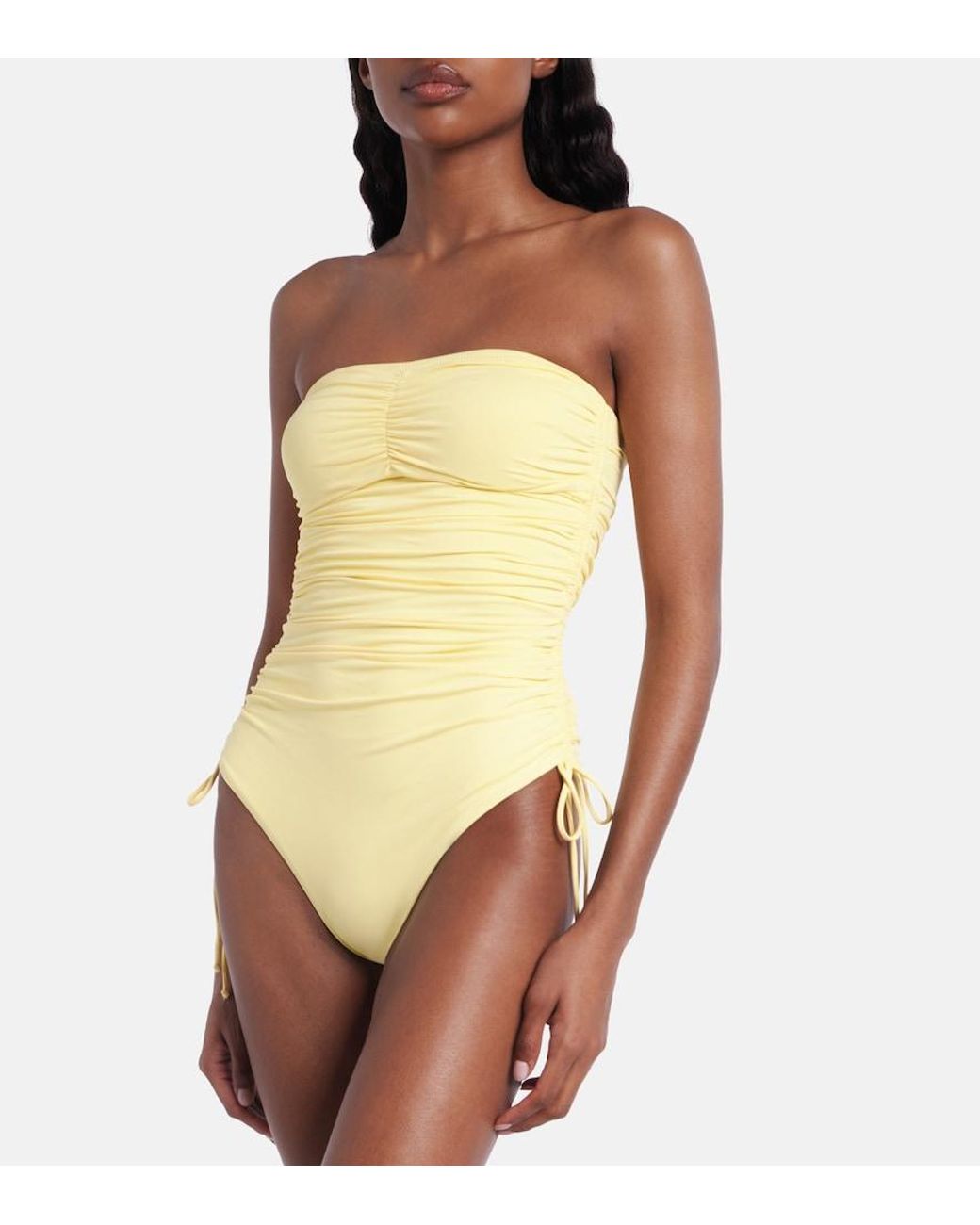 Melissa Odabash Yellow Badeanzug Sydney