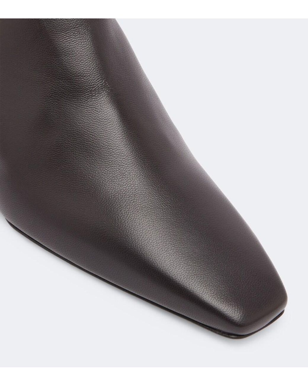 Totême Brown Leather Mules